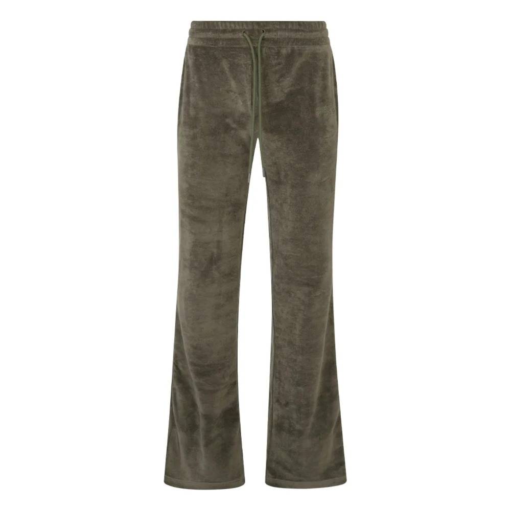 FILA SALLY WOMENS VELOUR STRAIGHT LEG PANT