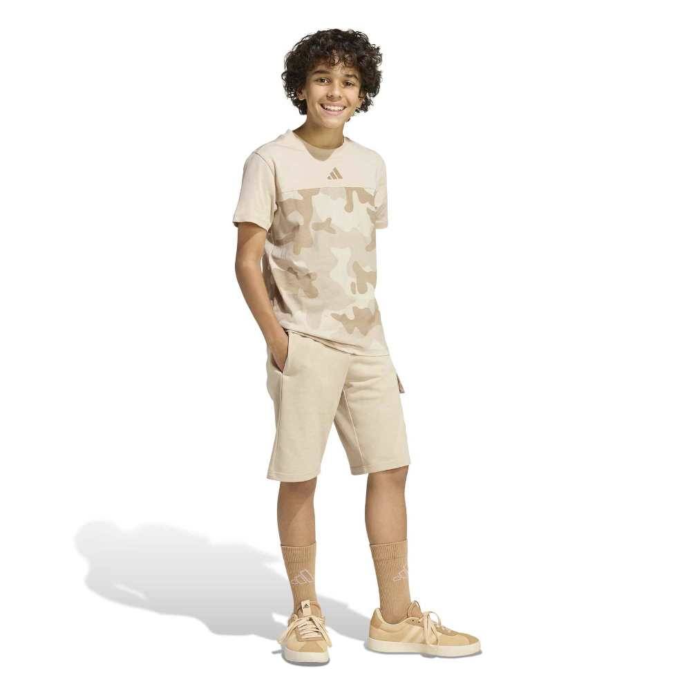 ADIDAS YOUTH SEASONALS CAMO SHORTS