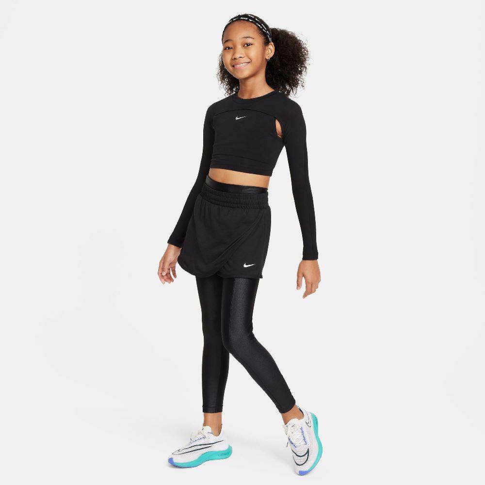 NIKE GIRLS MID-RIZE BREEZY SKORT