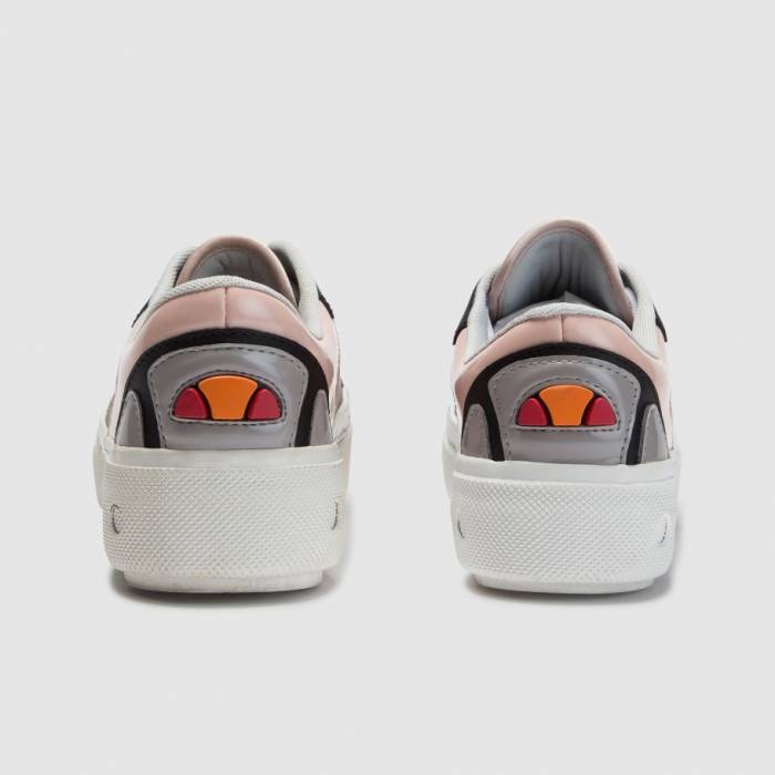 ELLESSE ALZINA LEATHER TRAINERS WOMENS