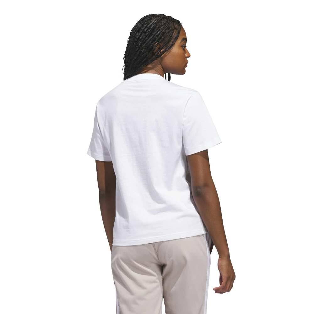 ADIDAS IRIDESCENT SHELLS BIG LOGO GRAPHIC T-SHIRT