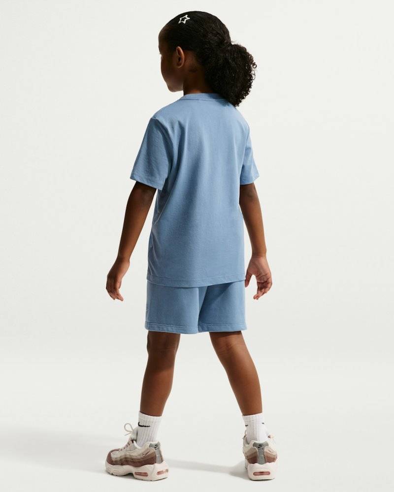 NIKE LITTLE KIDS CLUB LBR KNIT SHORT SET