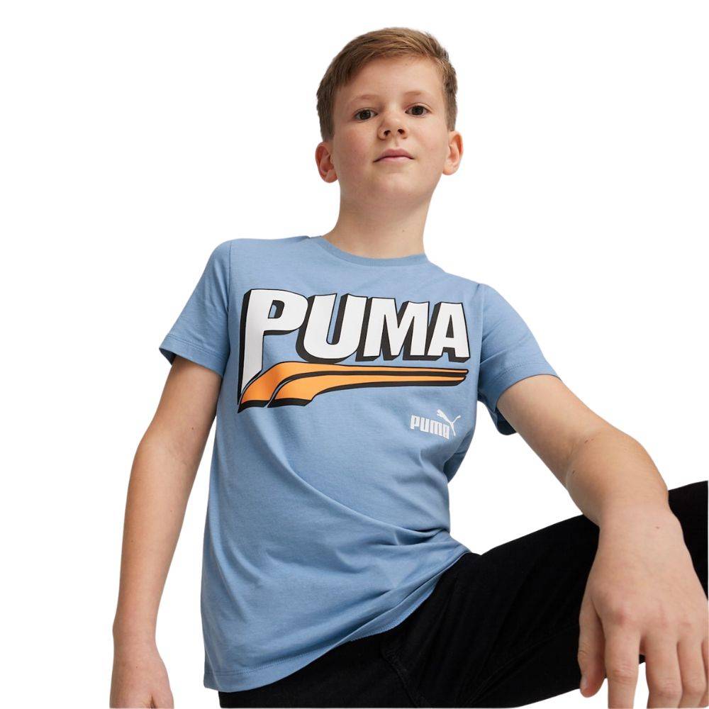 PUMA ESS+ MID 90S GRAPHIC TEE B