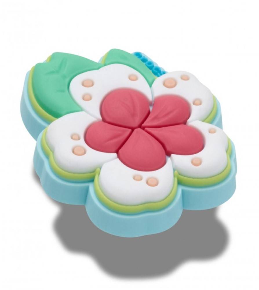 CROCS TROPICAL FLOWER JIBBITZ