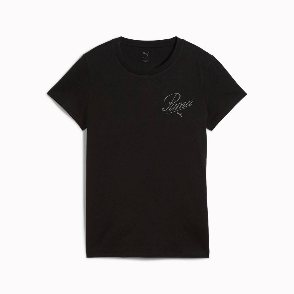 PUMA ESS SCRIPT TEE