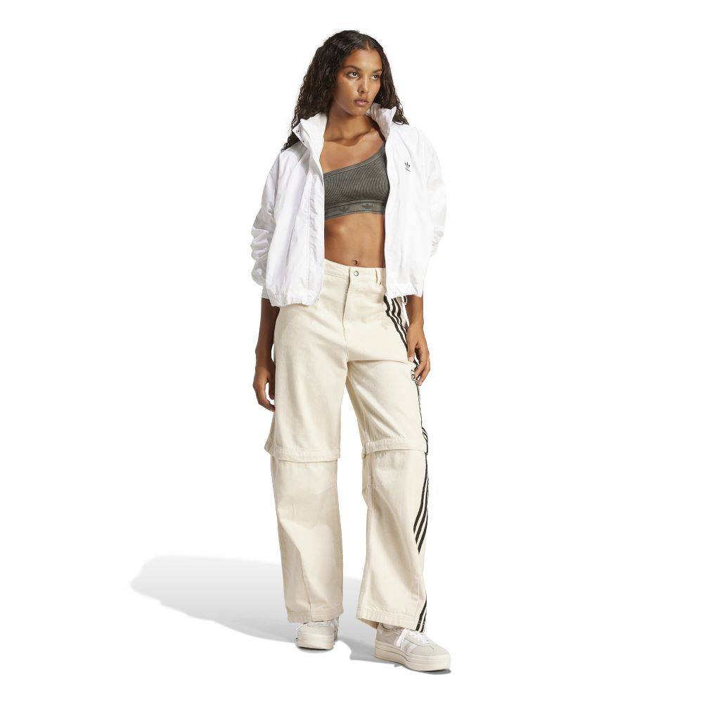 ADIDAS ORIGINALS RIBBED ONE SHOULDER TOP