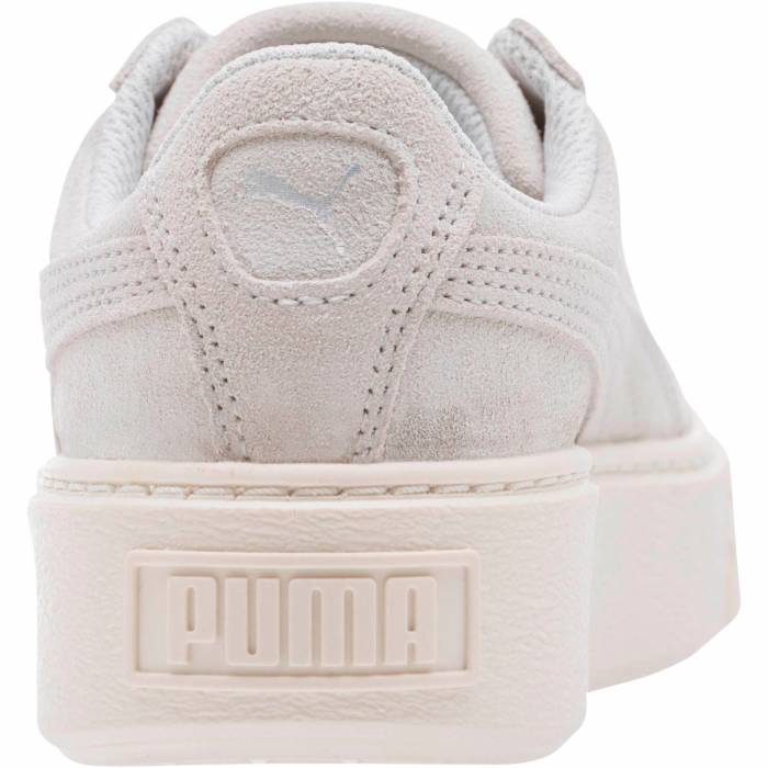 PUMA SUEDE PLATFORM GLAM JR SHOES