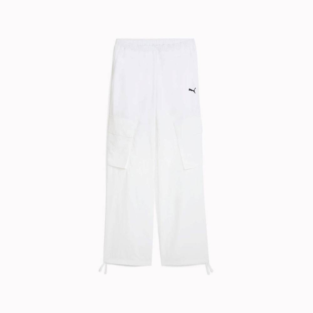 PUMA WARDROBE ESS RELAXED WOVEN CARGO PANTS OP