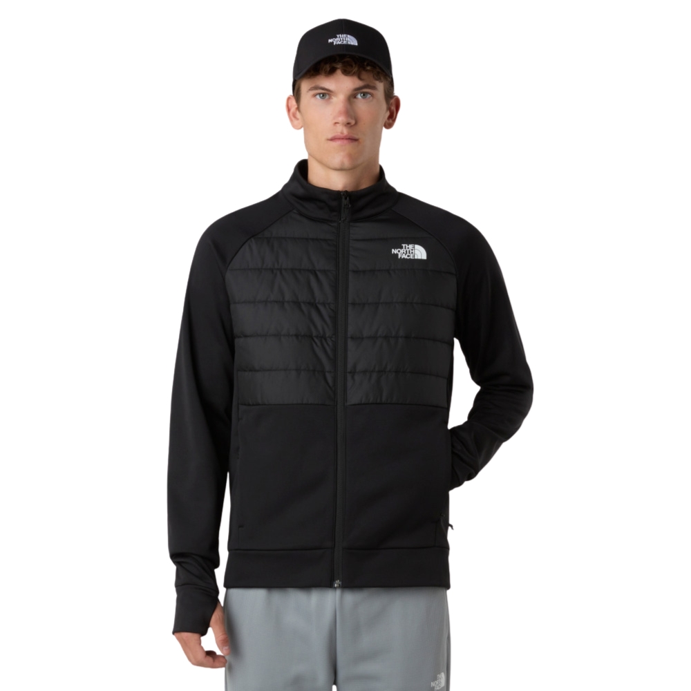 THE NORTH FACE M REAXION 2.0 FLEECE HYBRID FULL ZIP JKT