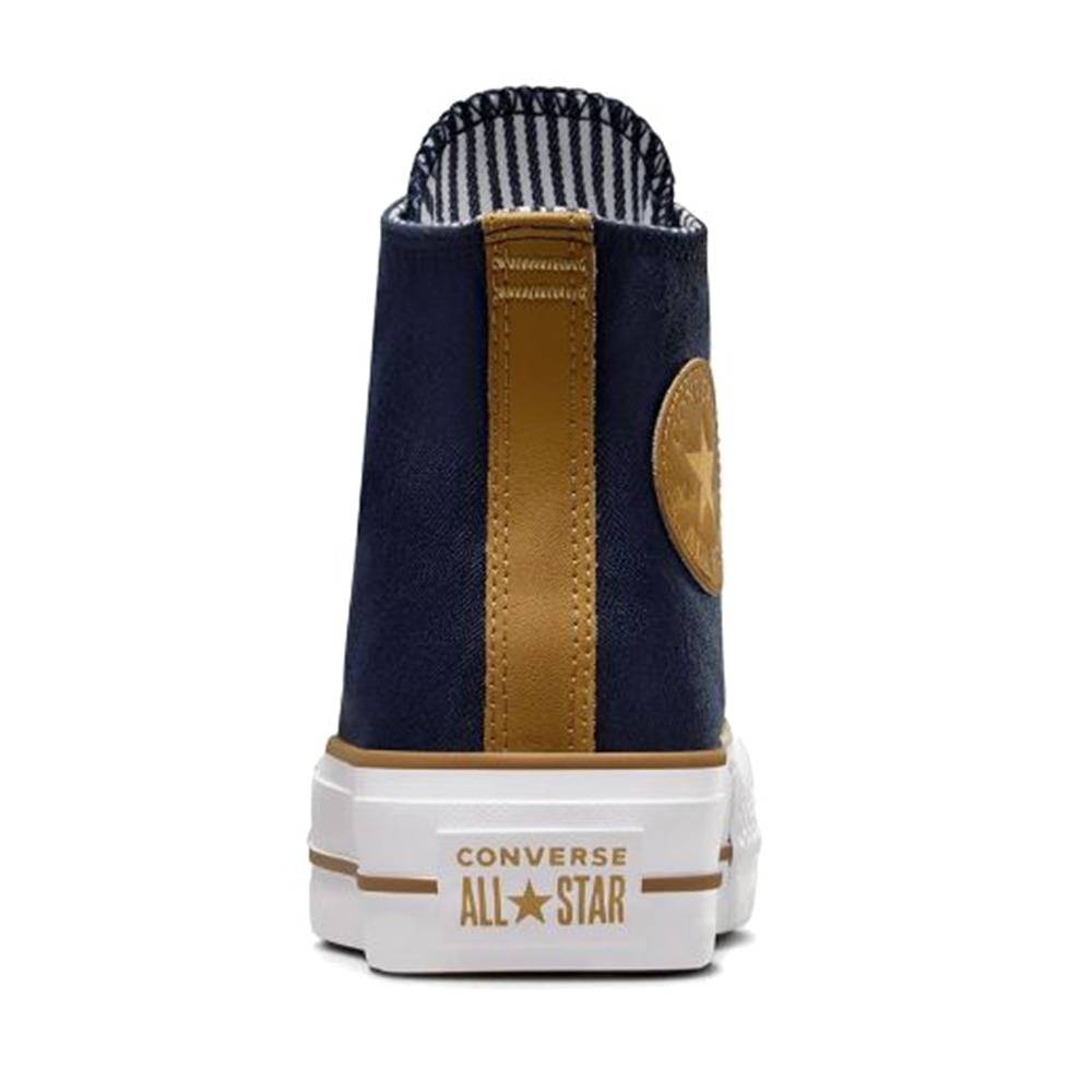 CONVERSE ALL STAR LIFT PLATFORM HERRIGBONE STRIPE