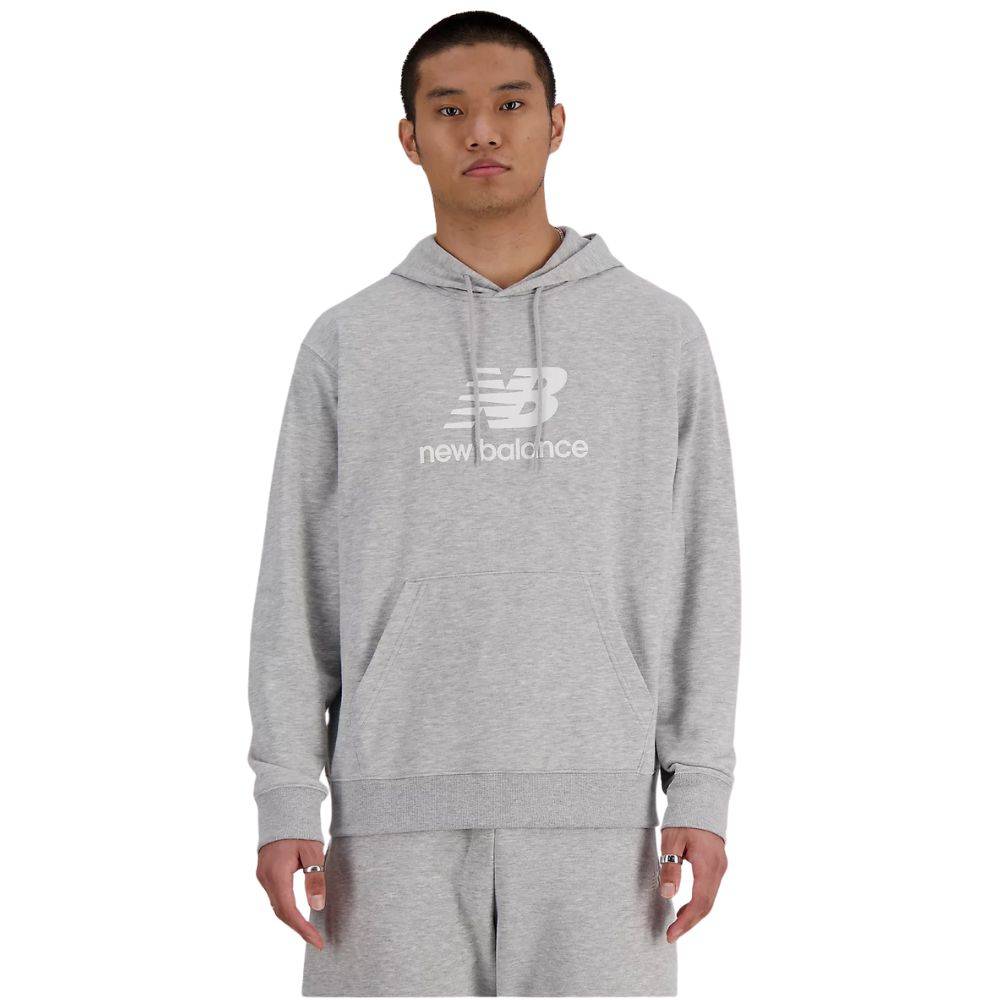 NEW BALANCE STACKED LOGO FRENCH TERRY HOODIE