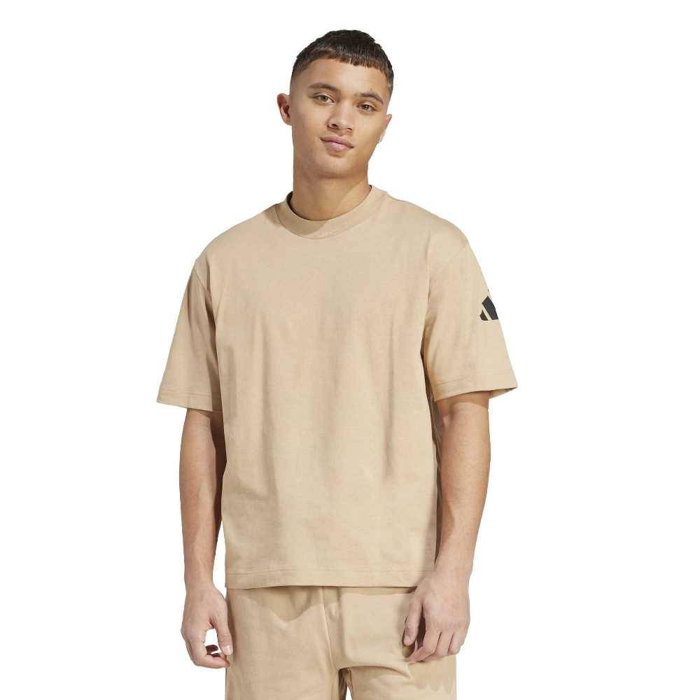 ADIDAS M ESSENTIALS LOSE FIT THREE BAR TEE