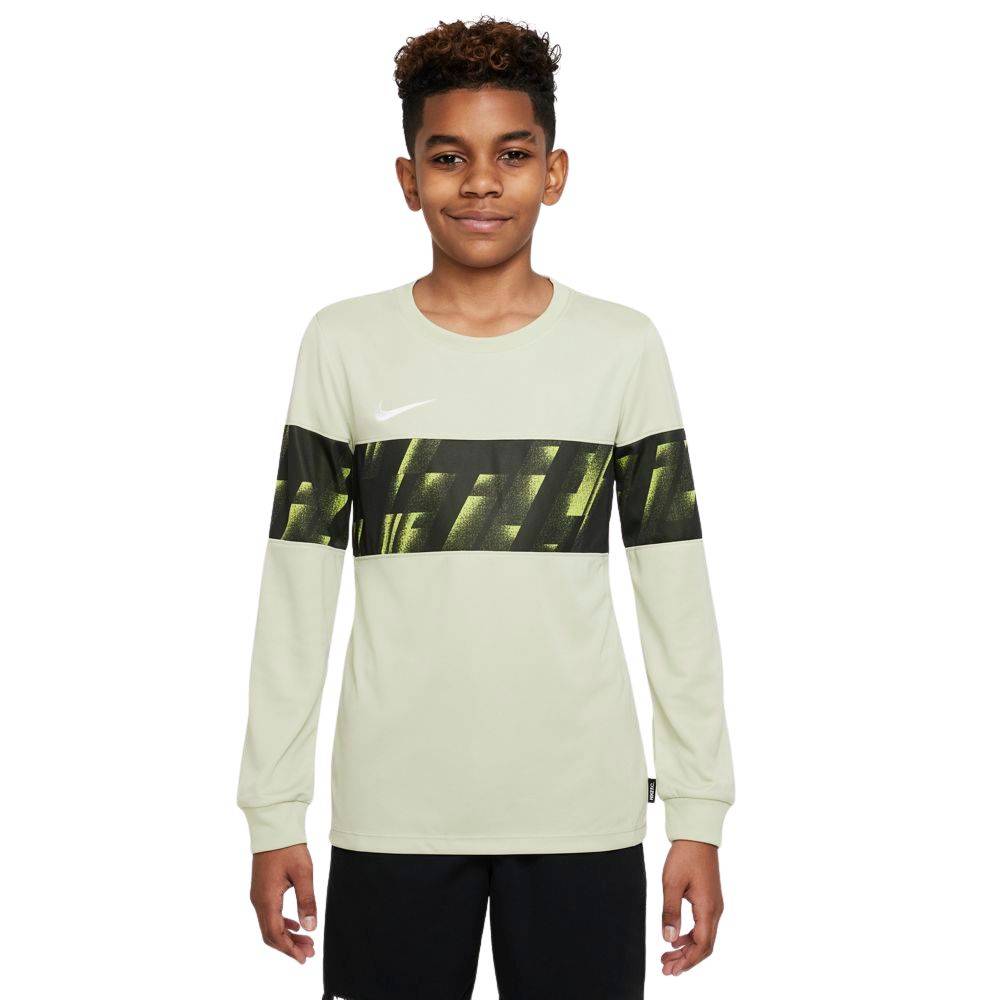 NIKE FC YOUTH DRI-FIT LIBERO LONG-SLEEVE GRAPHIC TEE