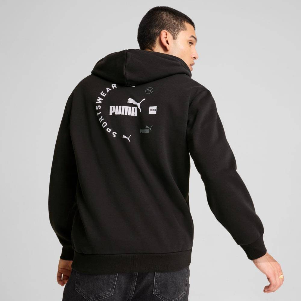 PUMA POWER GRAPHIC FULL-ZIP HOODIE FL