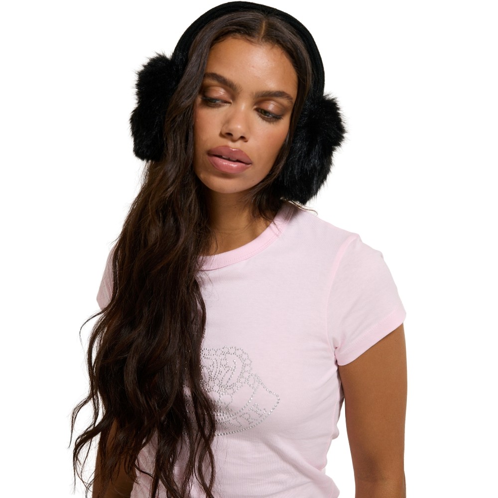 JUICY COUTURE FAUX FUR EAR MUFFS