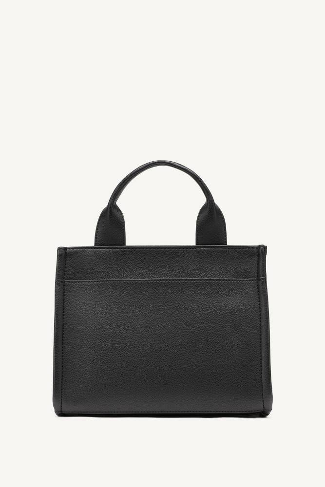 DKNY HADLEE PU SMALL LOGO TOTE
