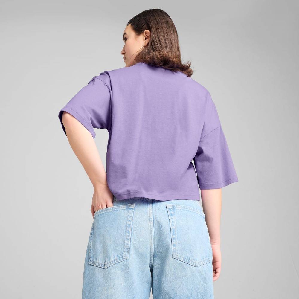 PUMA WARDROBE ESS OVERSIZED SHORT TEE