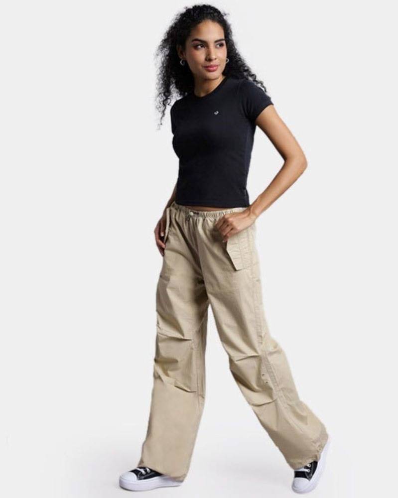 CONVERSE CROPPED T-SHIRT