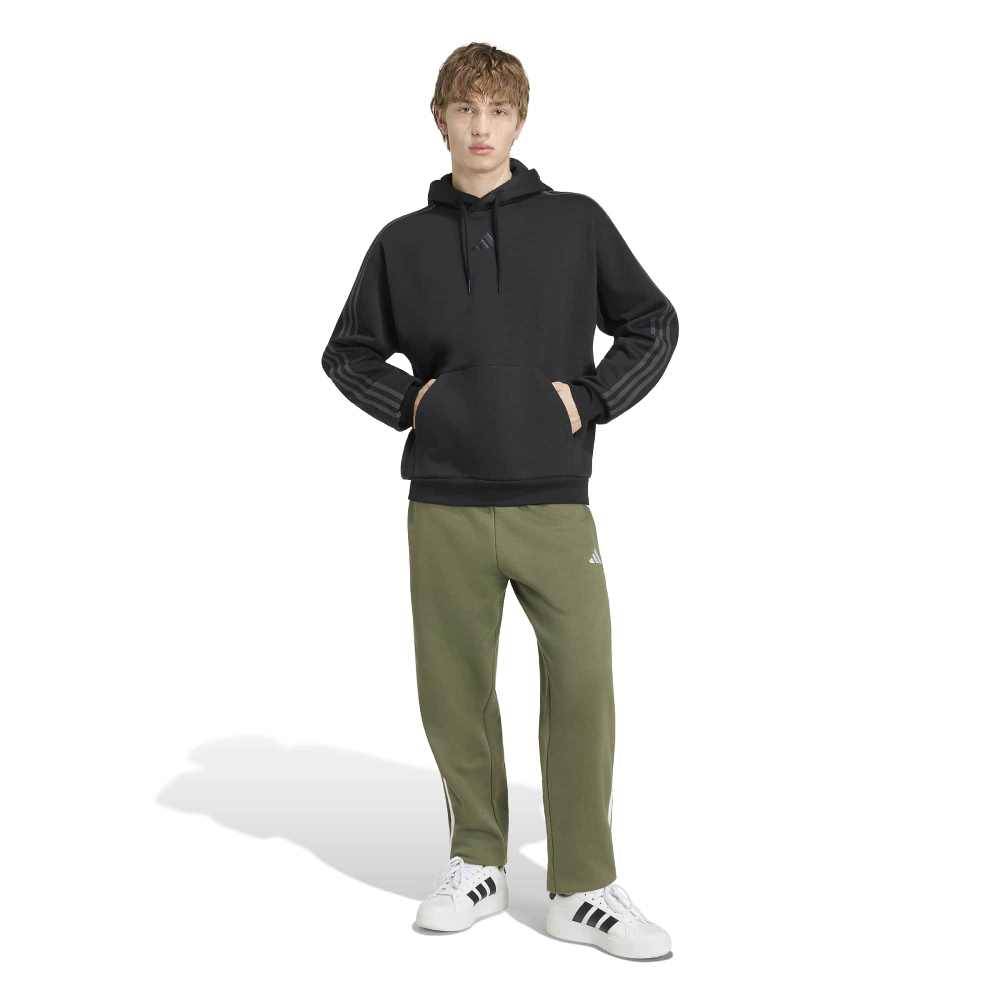 ADIDAS M ESSENTIALS 3-STRIPES FLEECE HOODIE