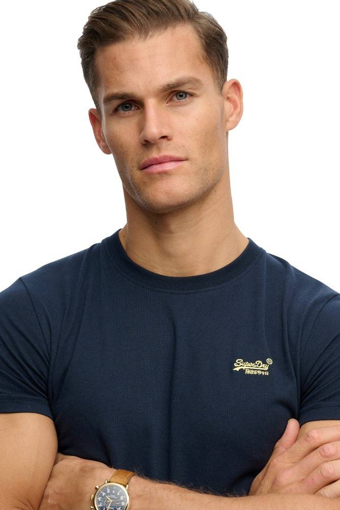 SUPERDRY ORGANIC COTTON ESSENTIAL LOGO EMBROIDERED TEE
