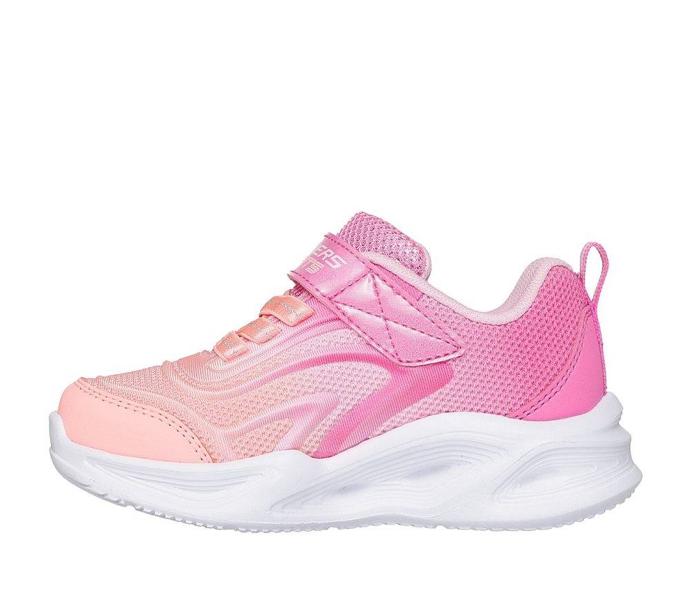 SKECHERS S-LIGHTS: SOLA GLOW - COLOR BREEZE INFANT GIRLS SHOES