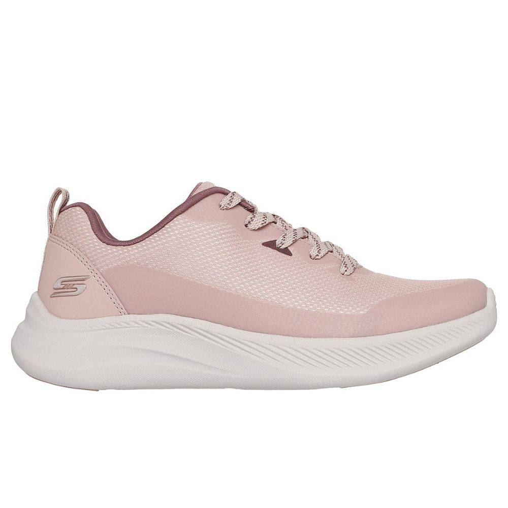 SKECHERS BOBS MODA FLEX MESH LACE UP WOMENS SHOES