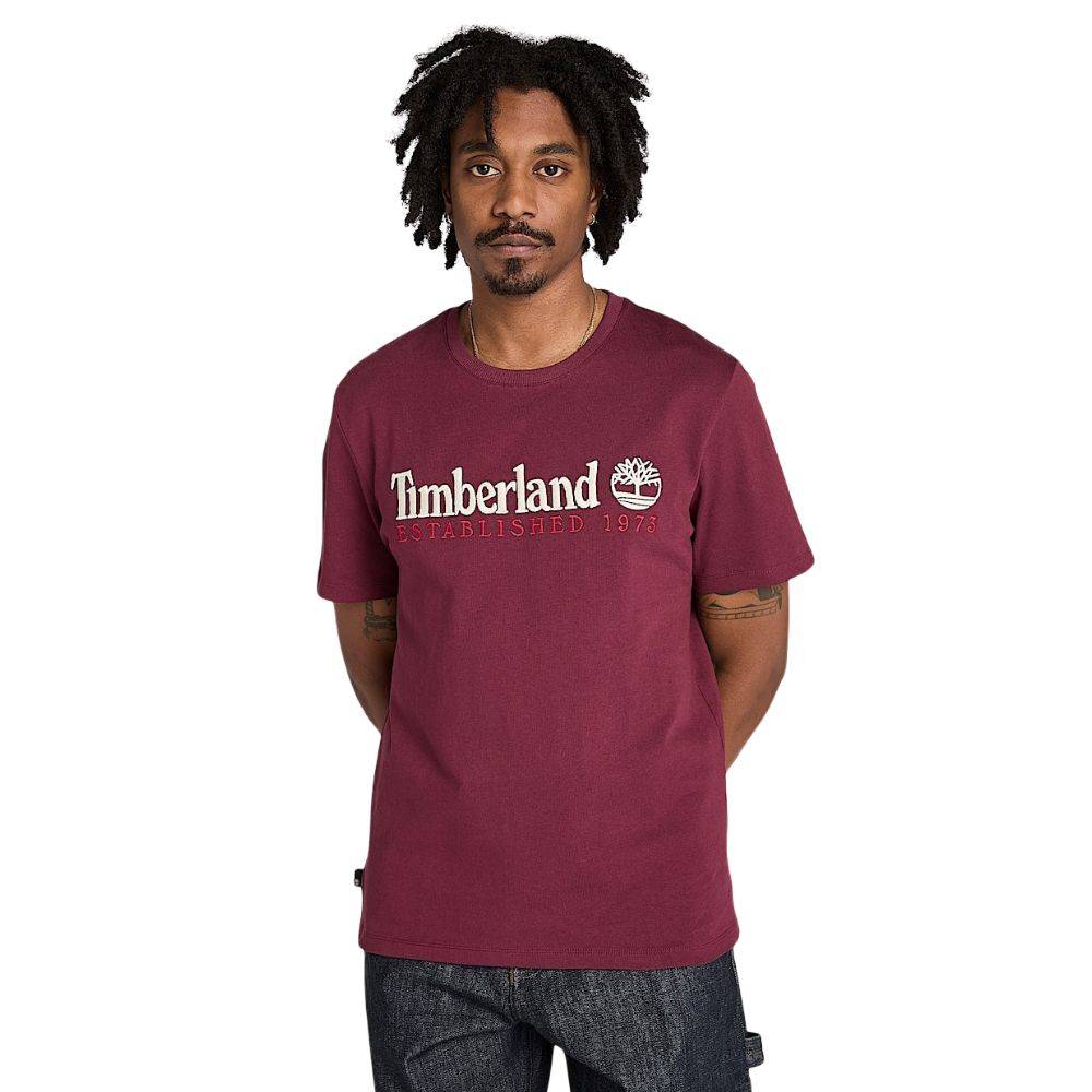 TIMBERLAND ESTABLISHED 1973 EMBROIDERY LOGO T-SHIRT