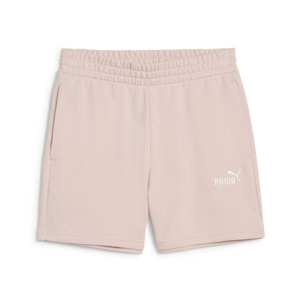 PUMA ESS SMALL NO. 1 LOGO 5'' HIGH-WAIST SHORTS TR (S)