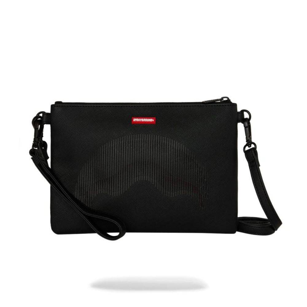 SPRAYGROUND DISAPPEARING SHARK CROSSOVER CLUTCH