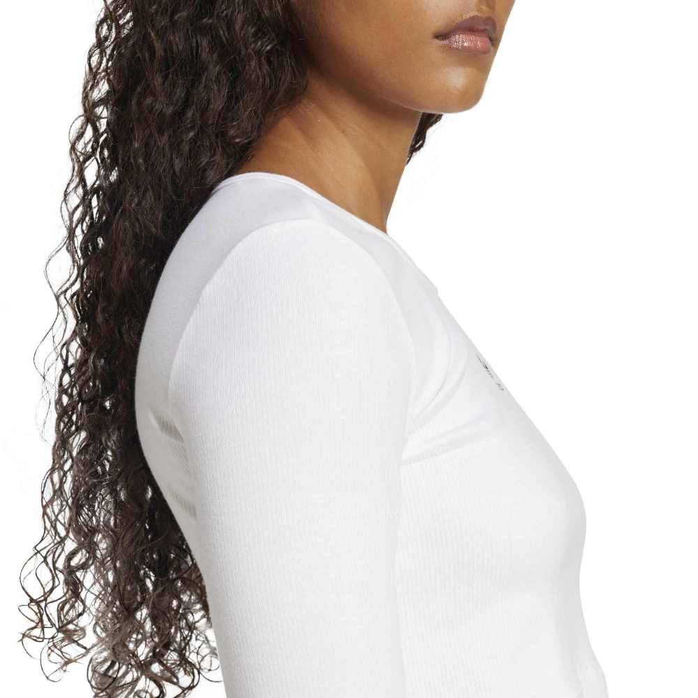 ADIDAS ORIGINALS ESSENTIALS RIB CROPPED LONGSLEEVE