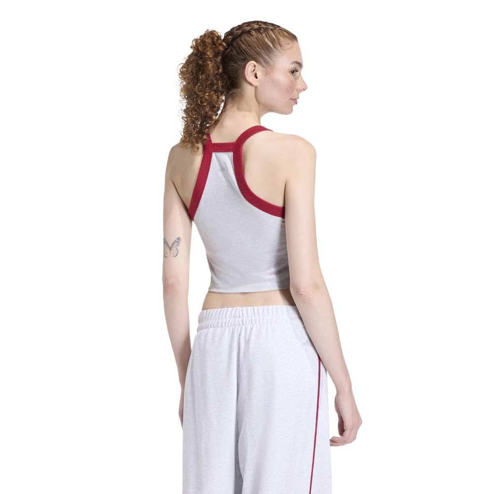 ADIDAS SEASONAL ESSENTIALS COLORPOP TANK WITH EMBROIDERED GRAPHIC