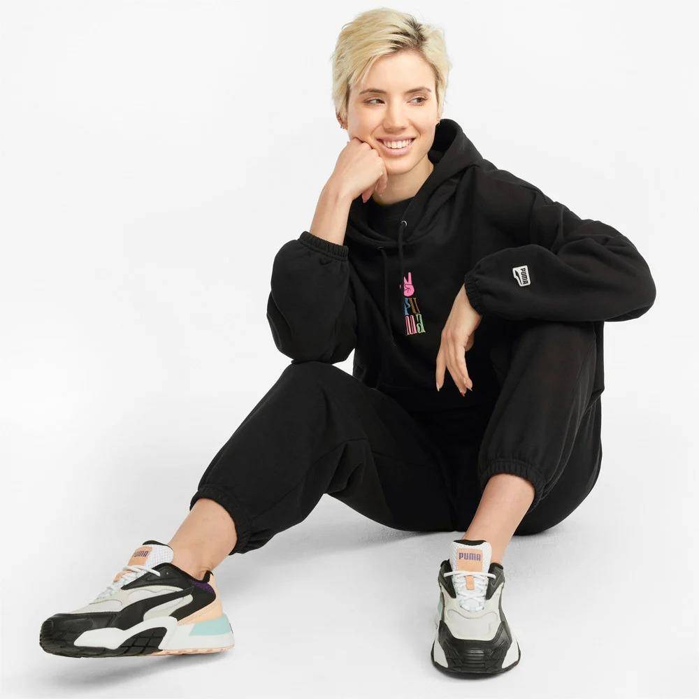 PUMA DOWNTOWN GRAPHICS WOMENS HOODIE