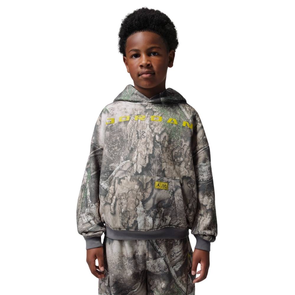 NIKE JORDAN BOYS MJ BROOKLYN REALTREE SSNL FLEECE PO