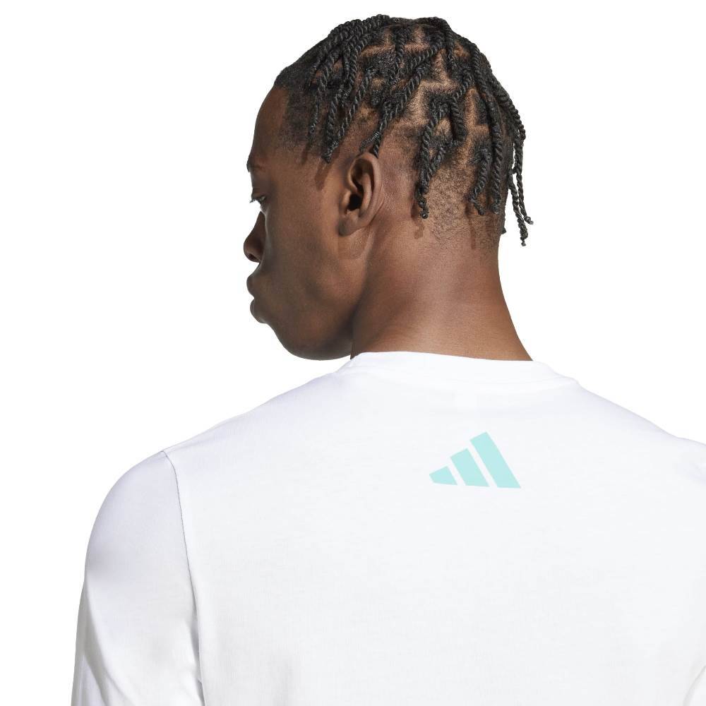 ADIDAS M MERCEDES - AMG PETRONAS FORMULA ONE TEAM DNA GRAPHIC TEE