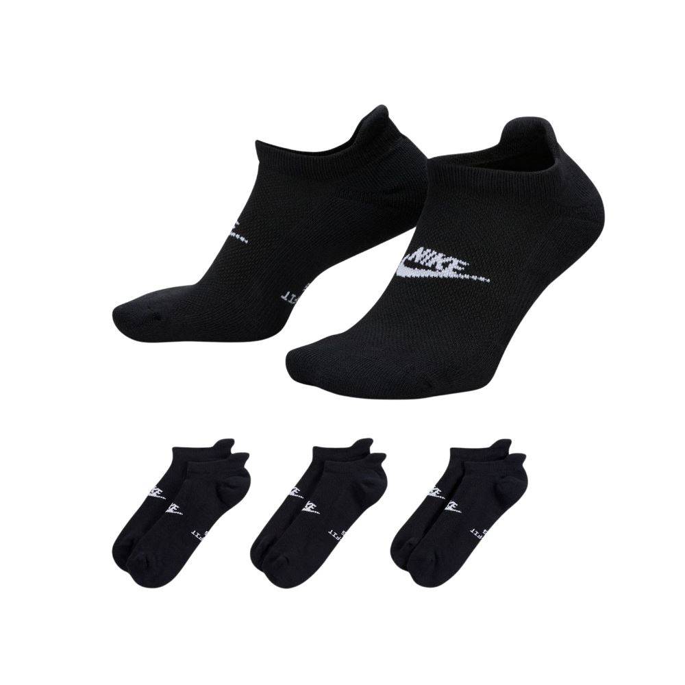 NIKE EVERYDAY ELEVATED NO-SHOW FUTURASOCKS (3-PAIRS)