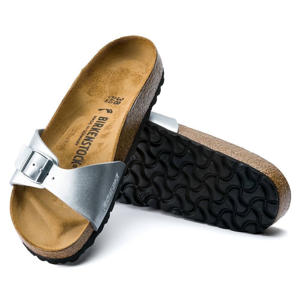 BIRKENSTOCK CLASSIC MADRID BF SILVER NARROW