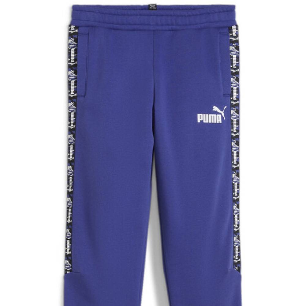 PUMA ESS TAPE CAMO SWEATPANTS FL B