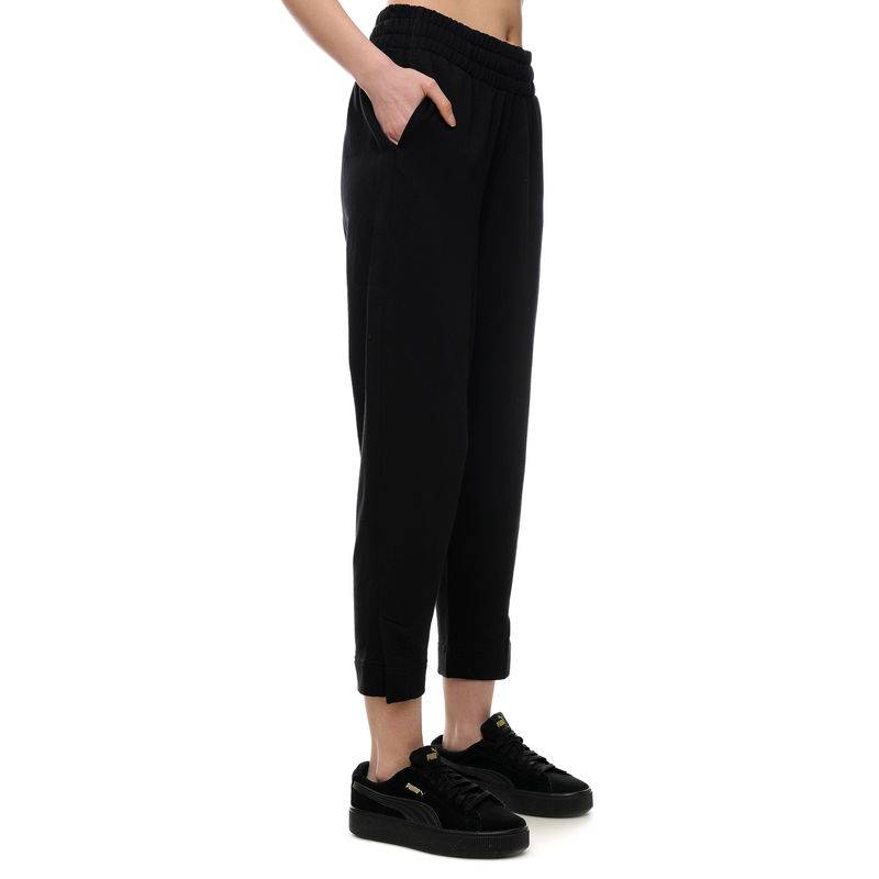 PUMA WOMENS HIGH-WAIST JOGGER PANTS