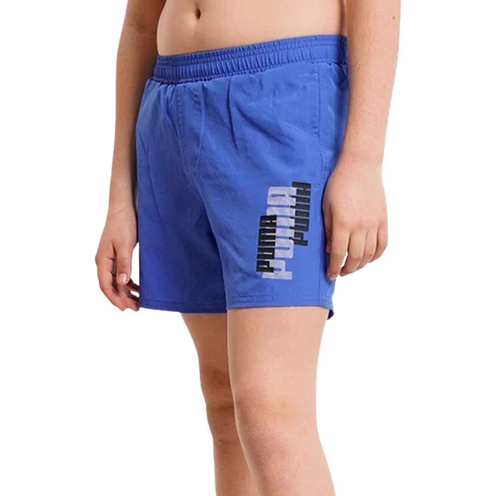 PUMA ESS+ LOGOLAB WOVEN BOYS SHORT