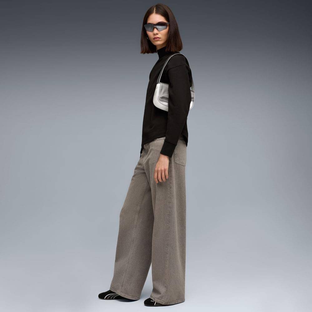 PUMA HER RELAXED CREW FL