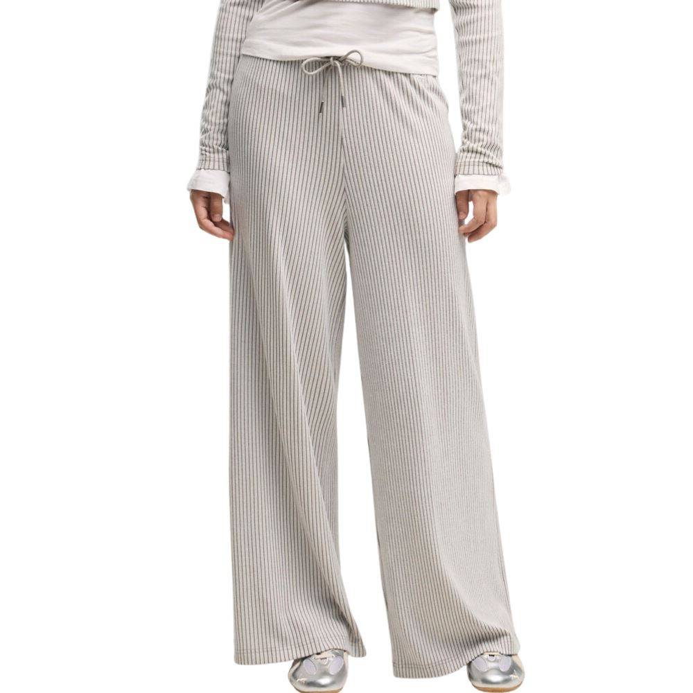 PUMA ESS RIBBED WIDE LEG SOFT TOUCH PANTS OP