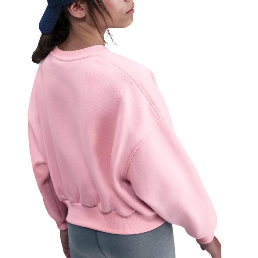 NIKE GIRLS NSW FLEECE BOXY CREW-NECK