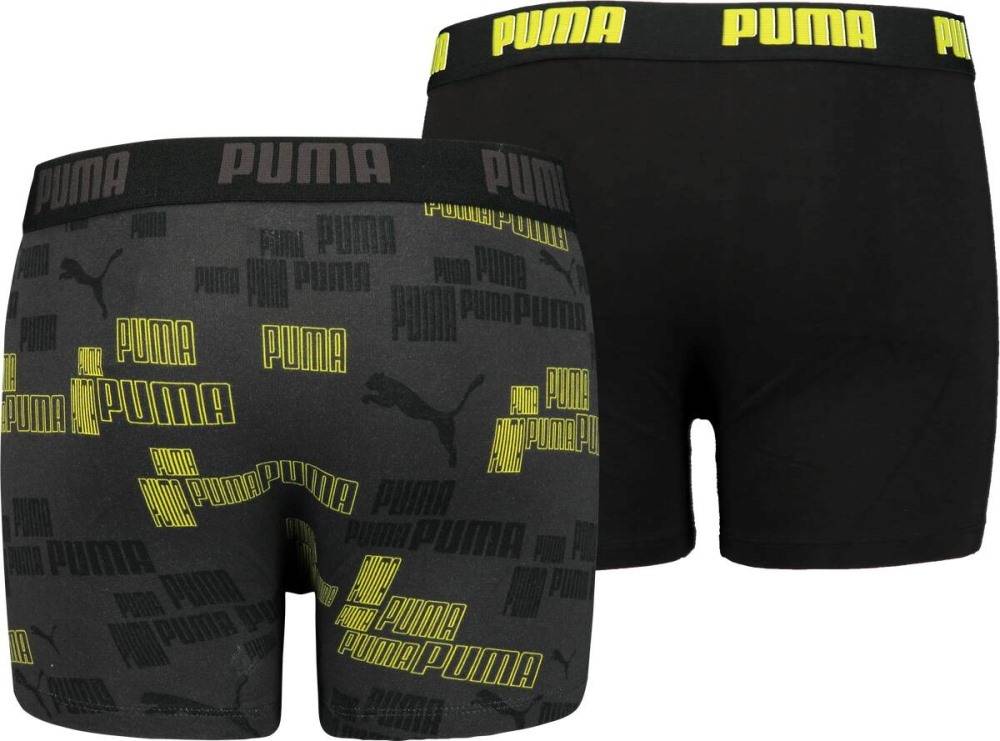 PUMA BOYS LOGO PRINT BOXER 2P