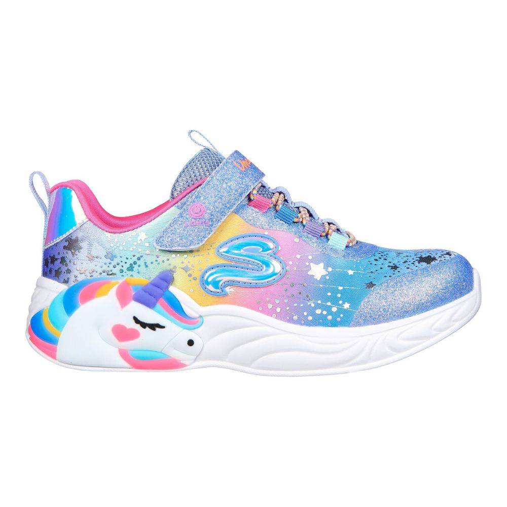 SKECHERS GIRLS UNICORN DREAM LIGHT SHOES