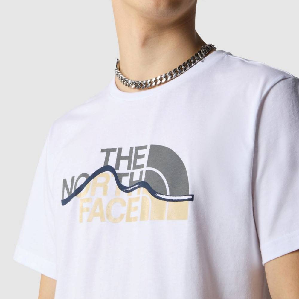 THE NORTH FACE MENS S/S MOUNTAIN LINE TEE