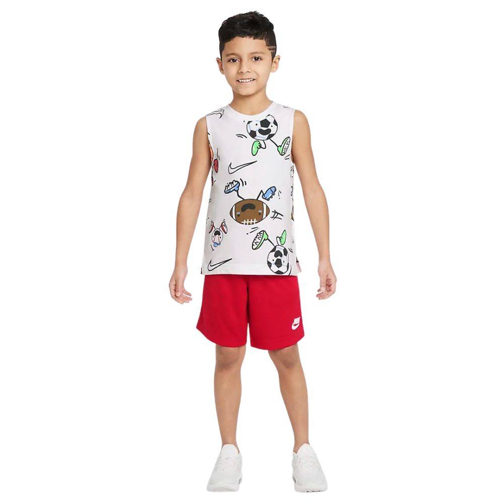 NIKE LITTLE KIDS MUSCLE TANK AND SHORT SET