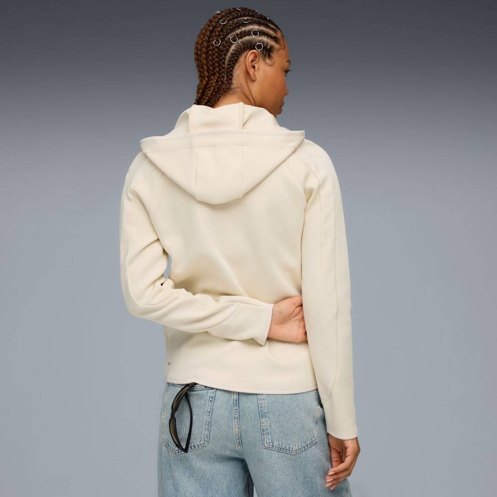 PUMA EVOSTRIPE FULL-ZIP HOODIE DK