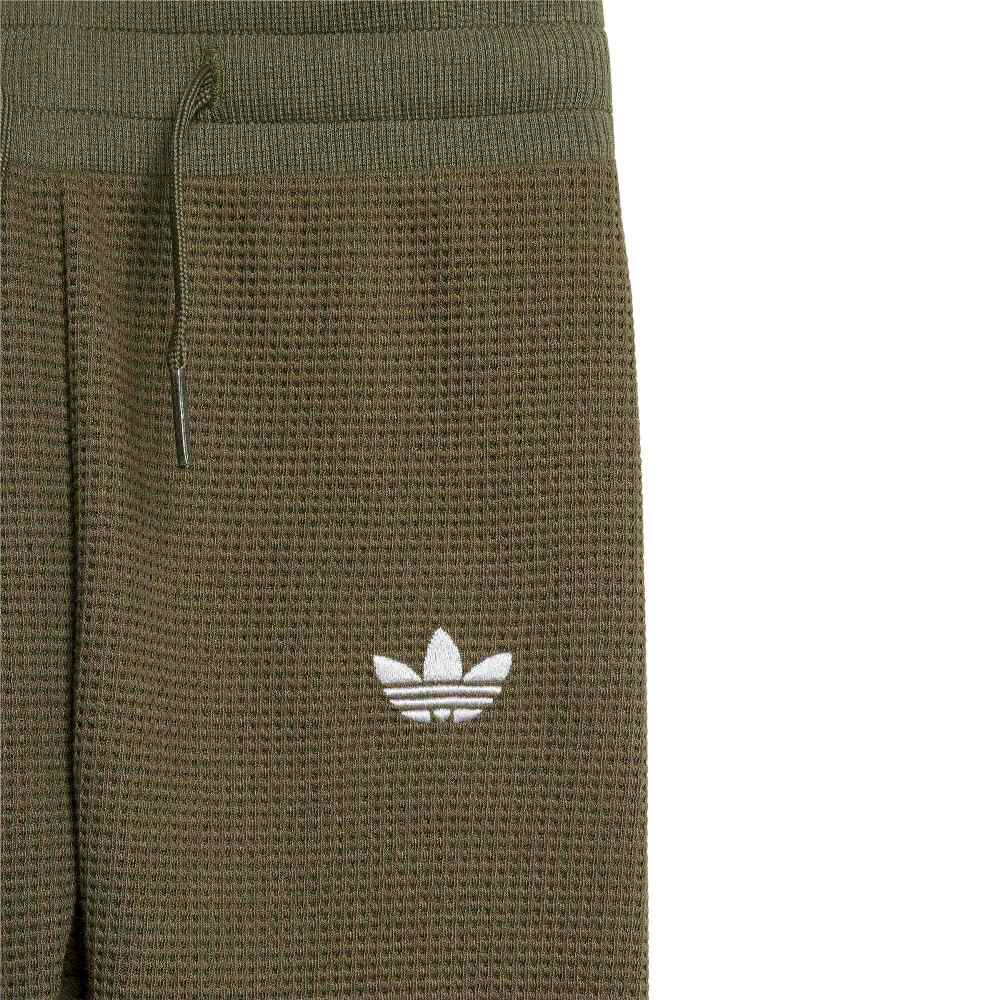 ADIDAS ORIGINALS INFANT LOOSE WAFFLE SWEAT JOGGER SET
