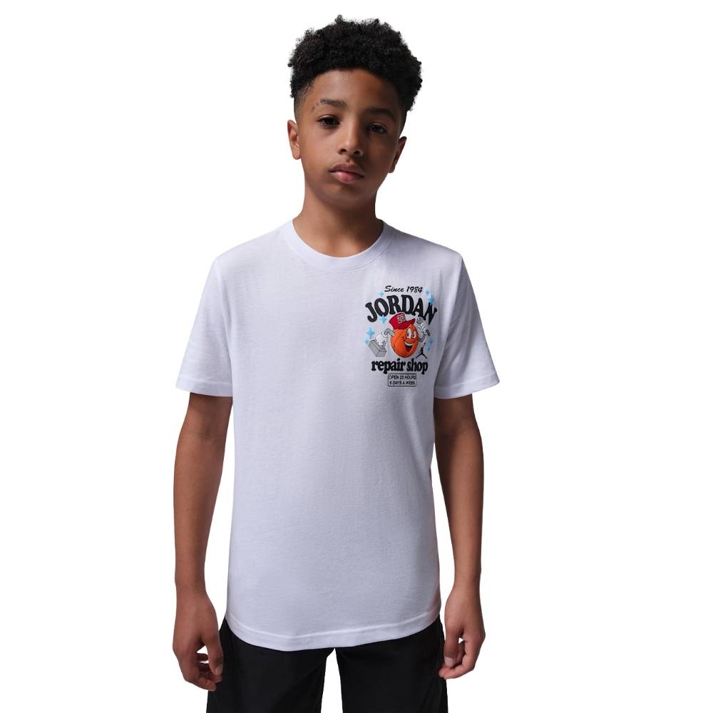 NIKE JORDAN BOYS MJS REPAIR SHOP SS TEE