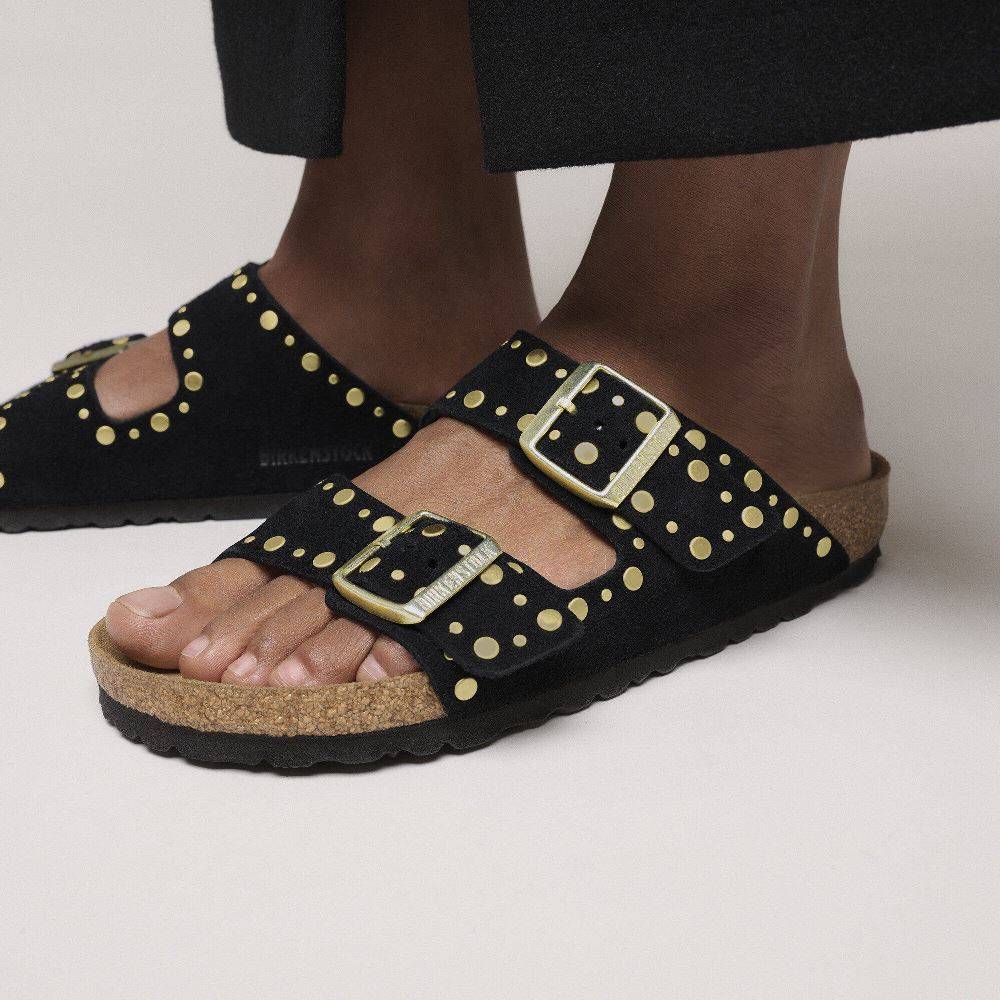 BIRKENSTOCK ARIZONA RIVETS LEATHER NARROW